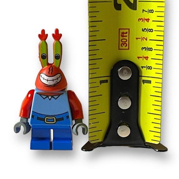LEGO Minifigure Mr. Krabs Large Grin SpongeBob SquarePants - Picture 7 of 8